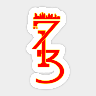 713 Rockets Inspired Sticker